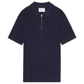 NN.07 Hansie Zip Polo Navy