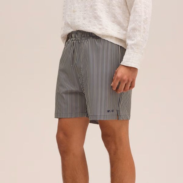 NN.07 Holiday Zwembroek Wit/Navy