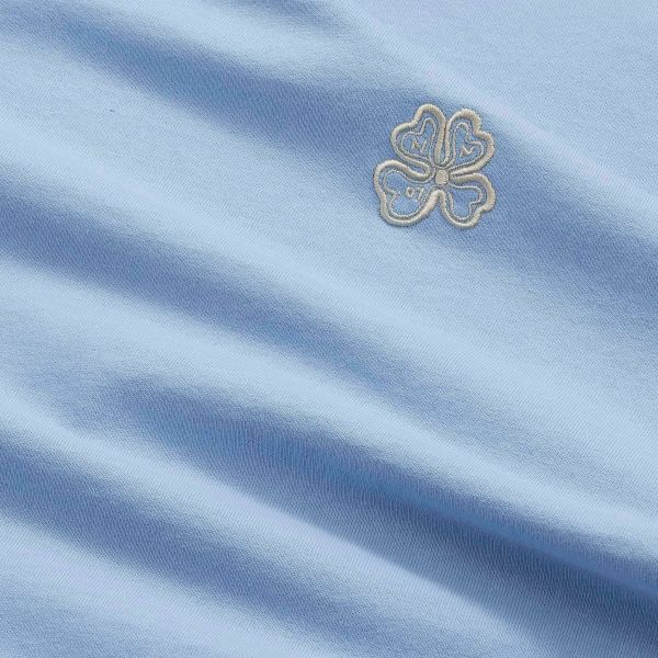 NN.07 Jett Embro T-shirt Licht Blauw