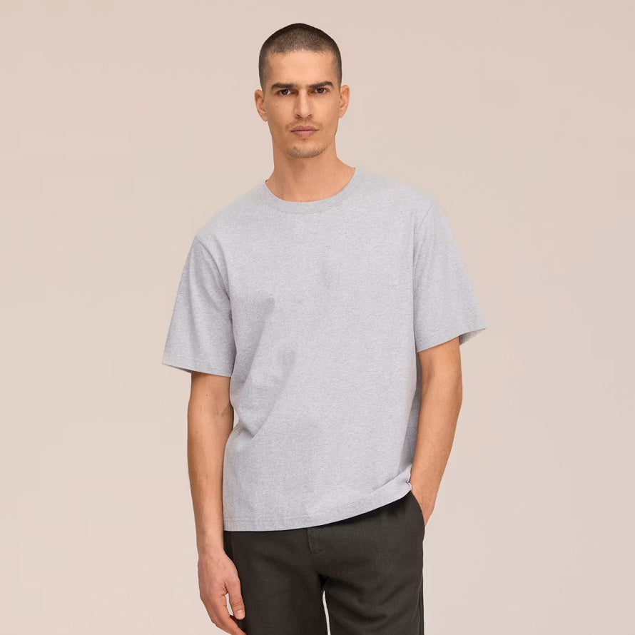 NN.07 Jett Print T-shirt Grijs