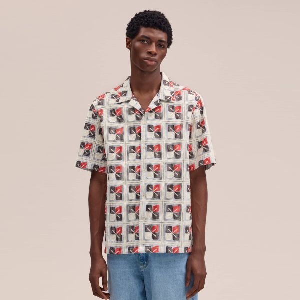 NN.07 Julio Overhemd Off White