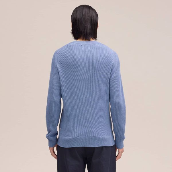 NN.07 Kevin Knit Sweater Blauw