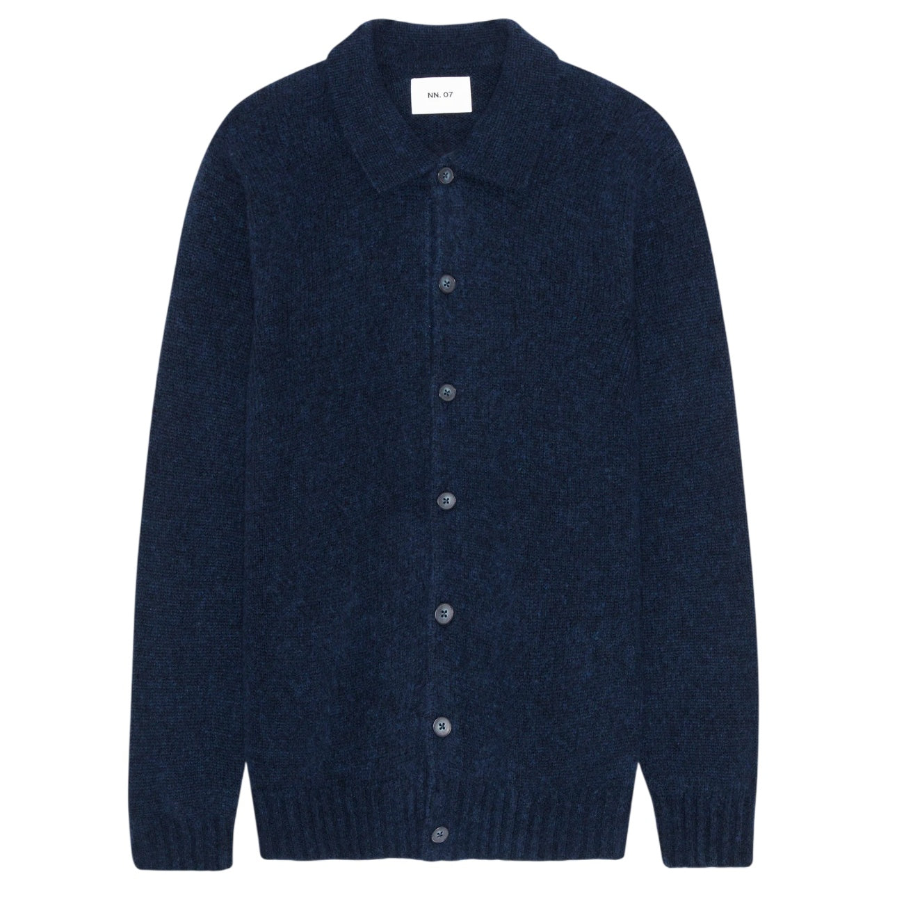 NN.07 Lee Polo Cardigan Navy