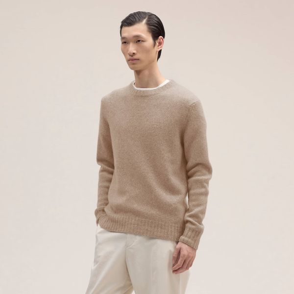 NN.07 Lee Wool Blend Sweater Beige
