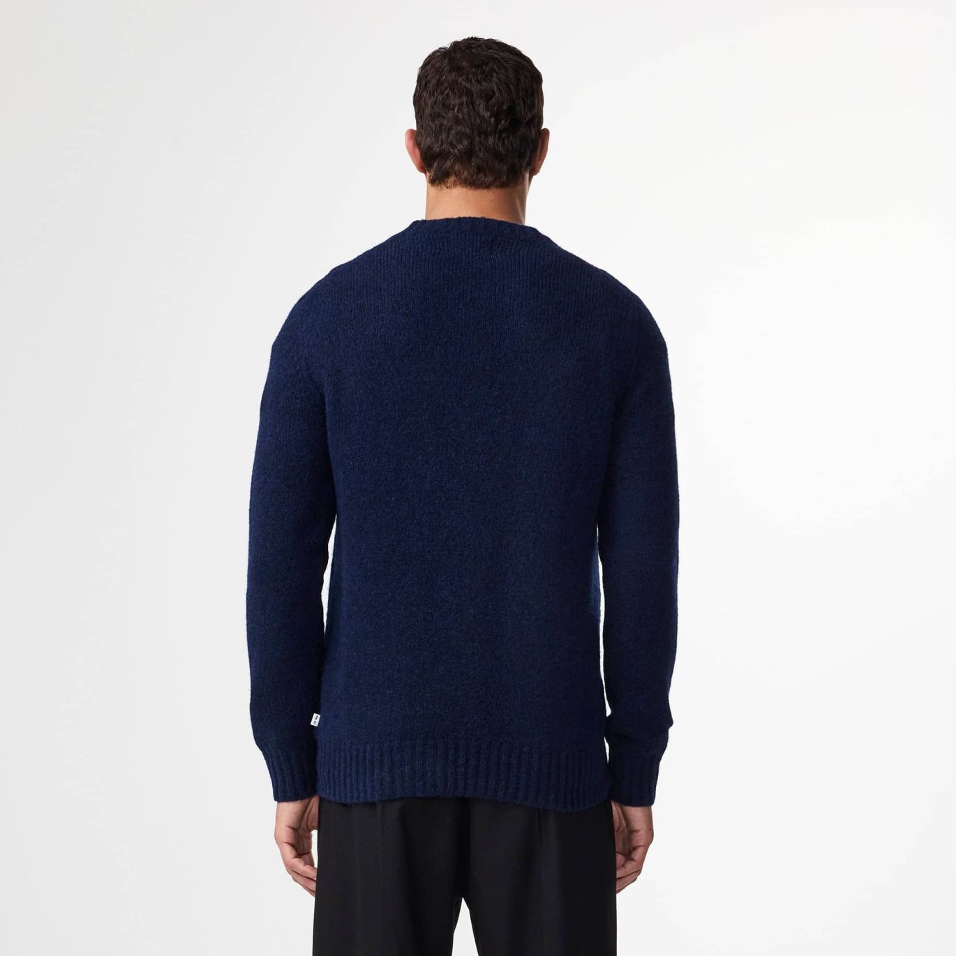 NN.07 Lee Wool Blend Sweater Navy