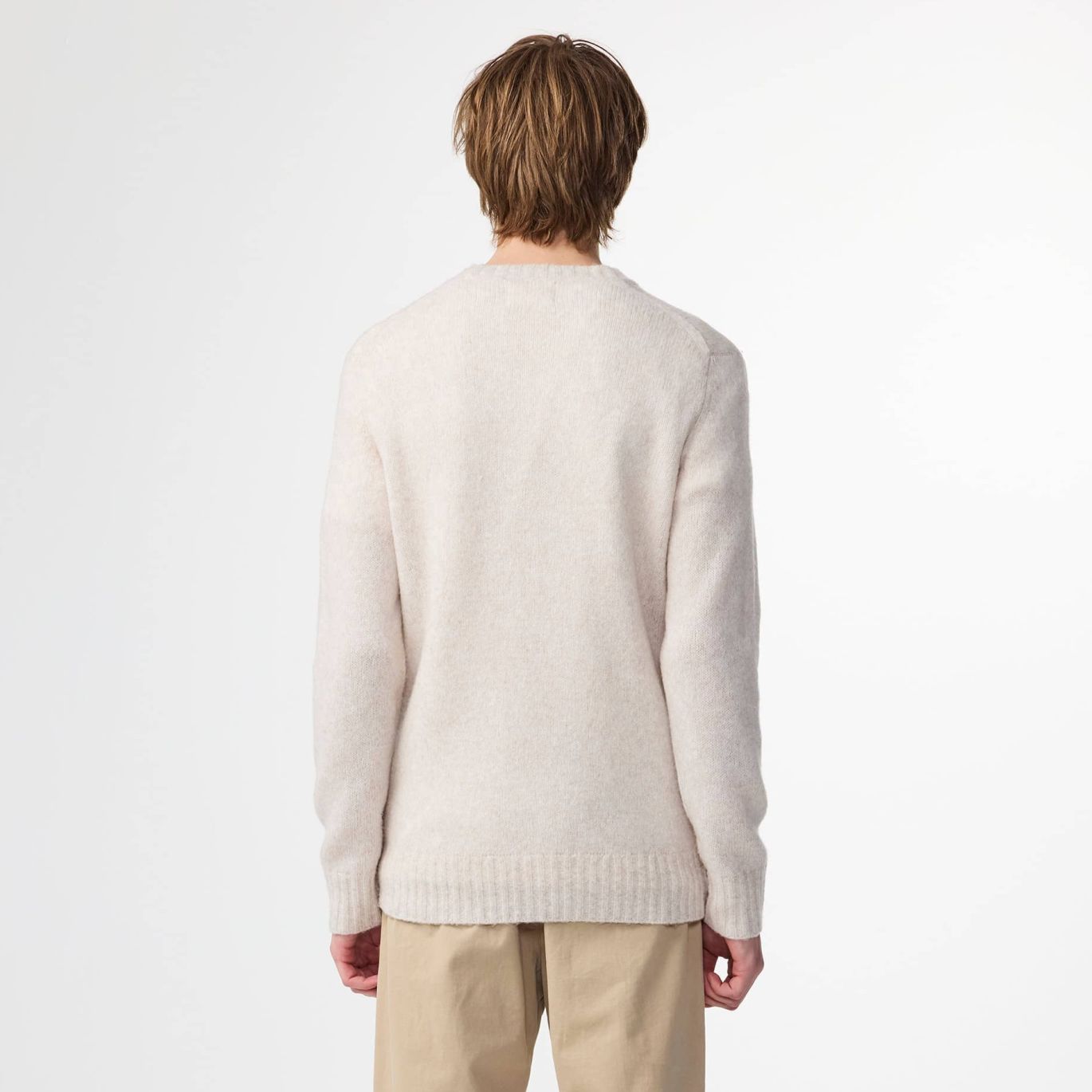 NN.07 Lee Wool Blend Sweater Off White