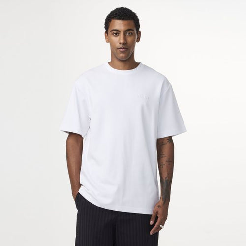 NN.07 Nat Logo T-shirt Wit