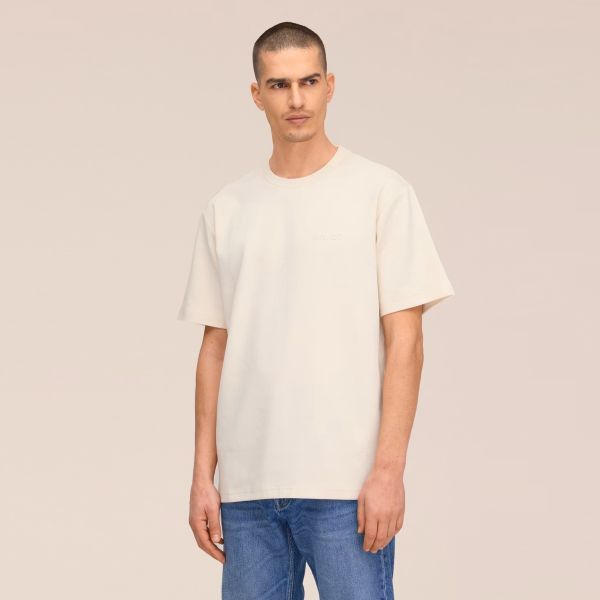 NN.07 Nat Logo T-shirt Off White