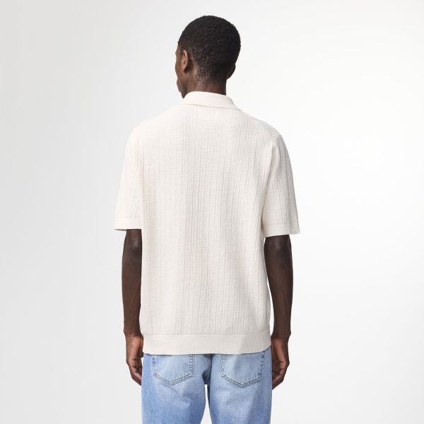 NN.07 Nolan Cardigan Overhemd Off White