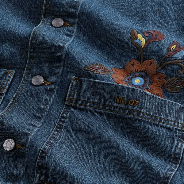 NN.07 Ollie Spijkerjas Blauw