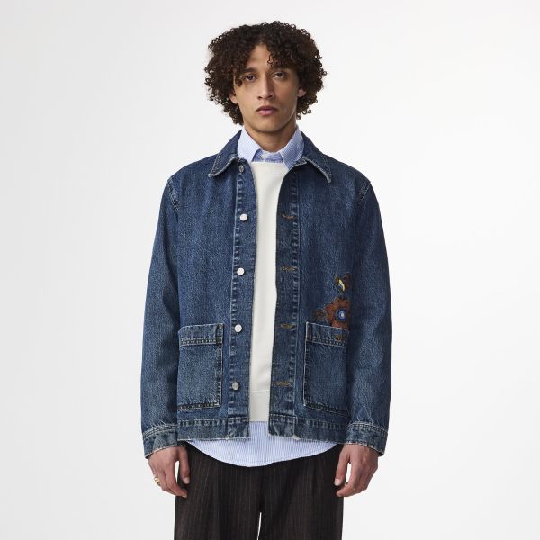 NN.07 Ollie Spijkerjas Blauw