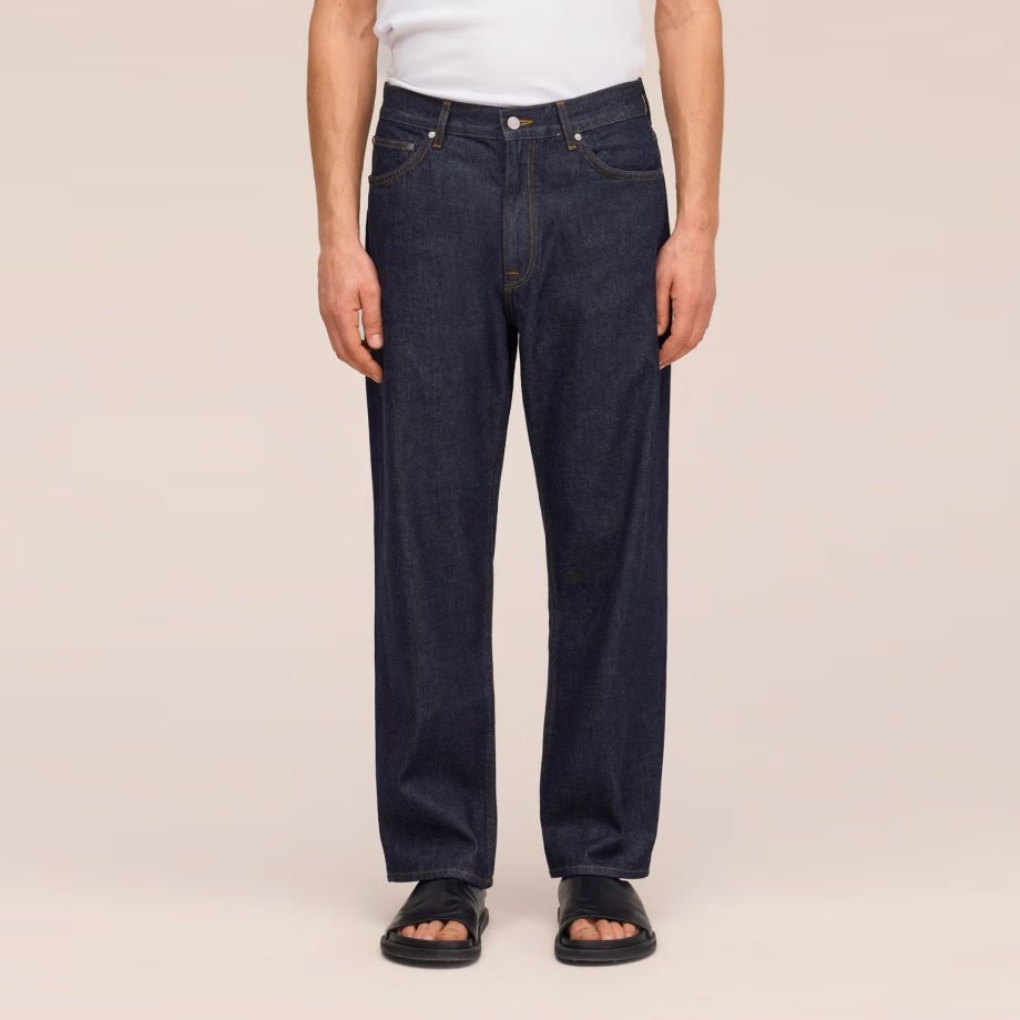 NN.07 Otis Straight Leg Jeans Donker Blauw