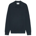 NN.07 Paul Longsleeve Polo Navy