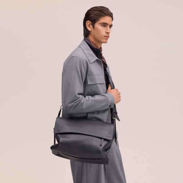 NN.07 Port Satchel Bag Zwart