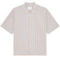 NN.07 Reed Striped Overhemd Blauw/Rood