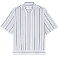 NN.07 Reed Striped Overhemd Blauw