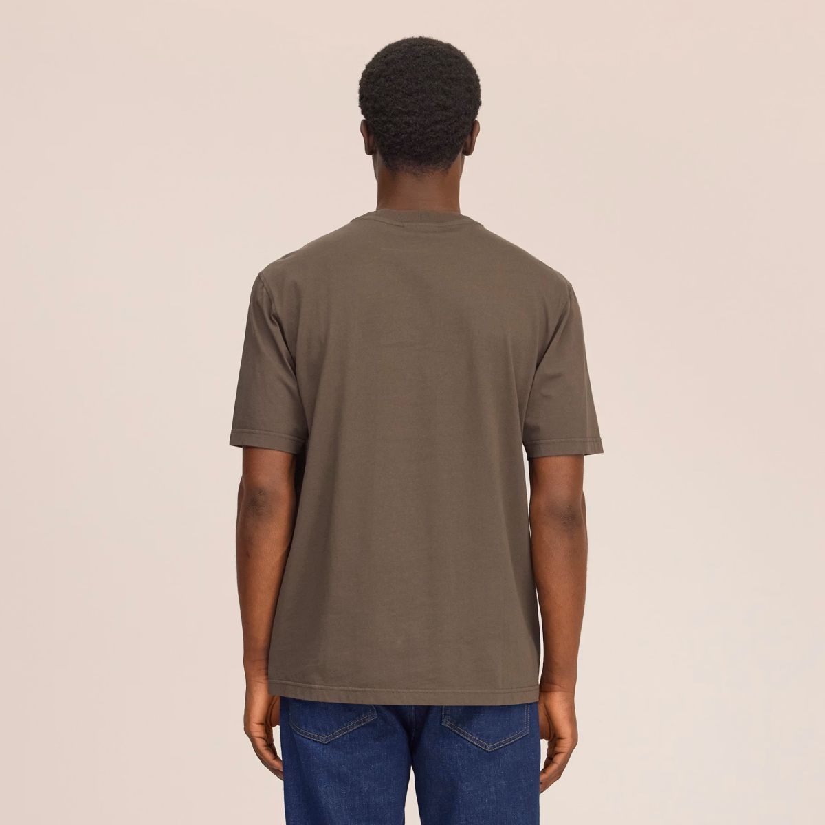 NN.07 Adam EMB T-shirt Donker Groen