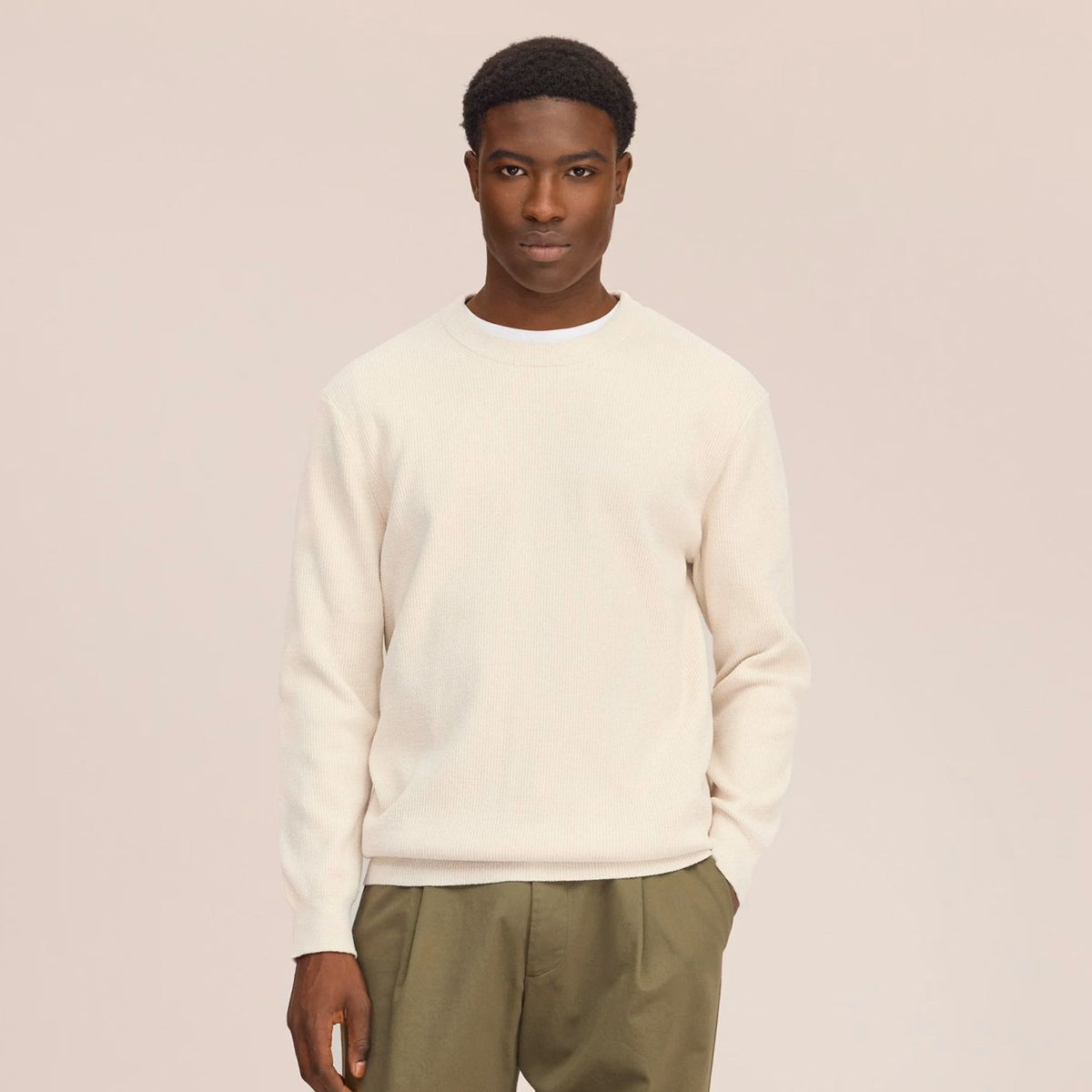NN.07 Danny Knit Sweater Off White