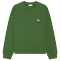 NN.07 David EMB Sweater Groen
