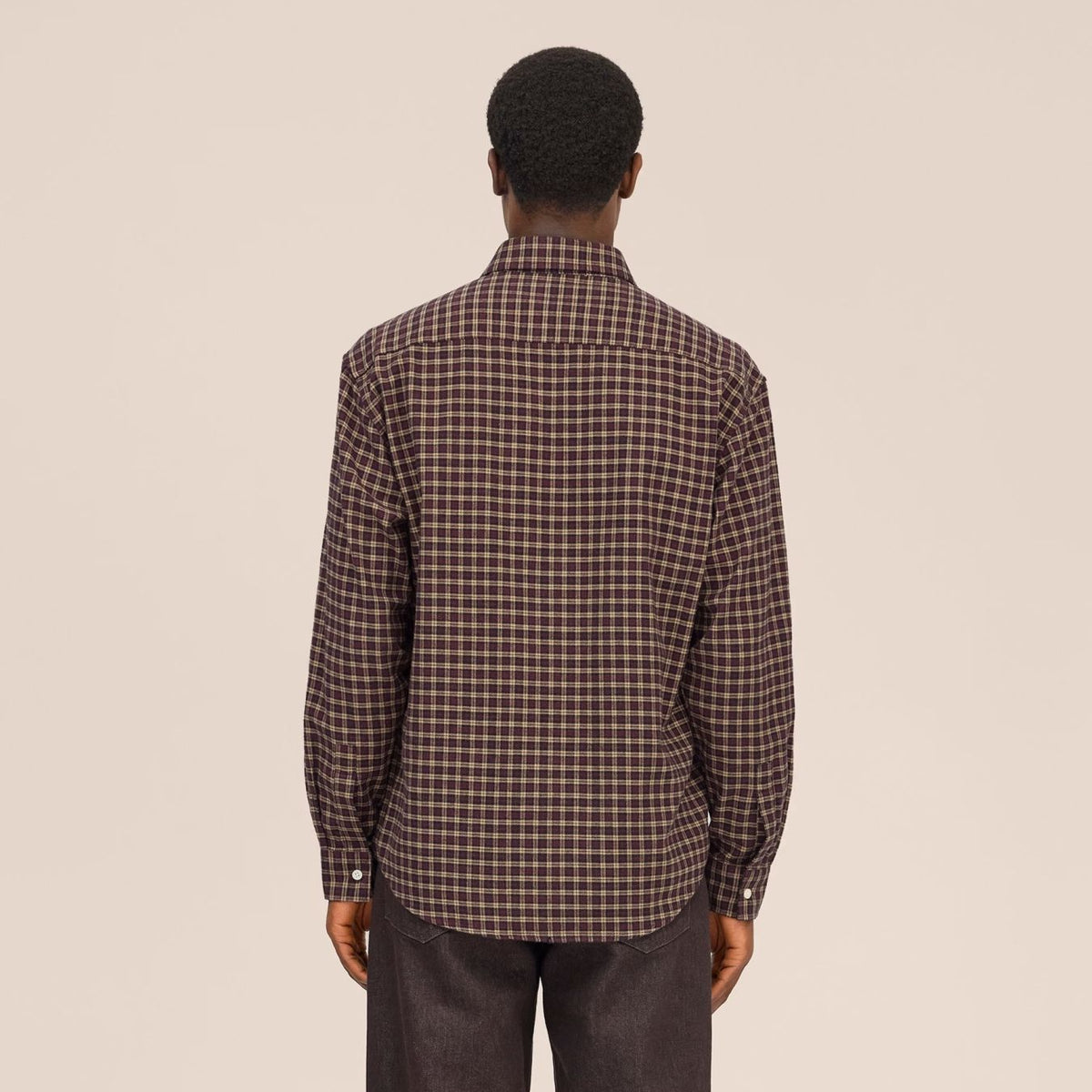 NN.07 Deon Overhemd Bordeaux