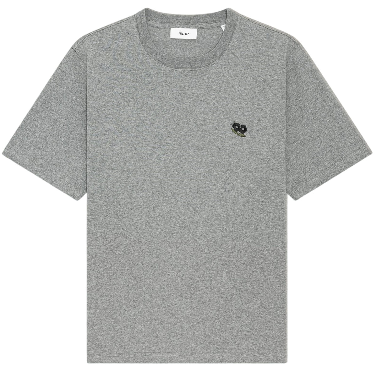 NN.07 Jett Embro T-shirt Grijs