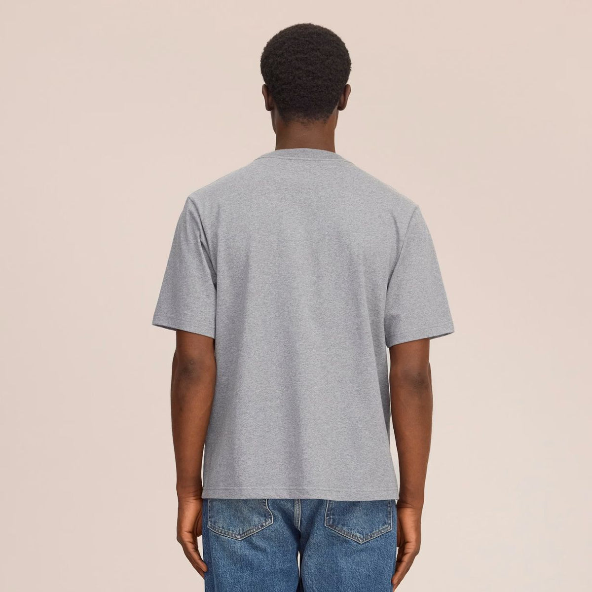 NN.07 Jett Embro T-shirt Grijs