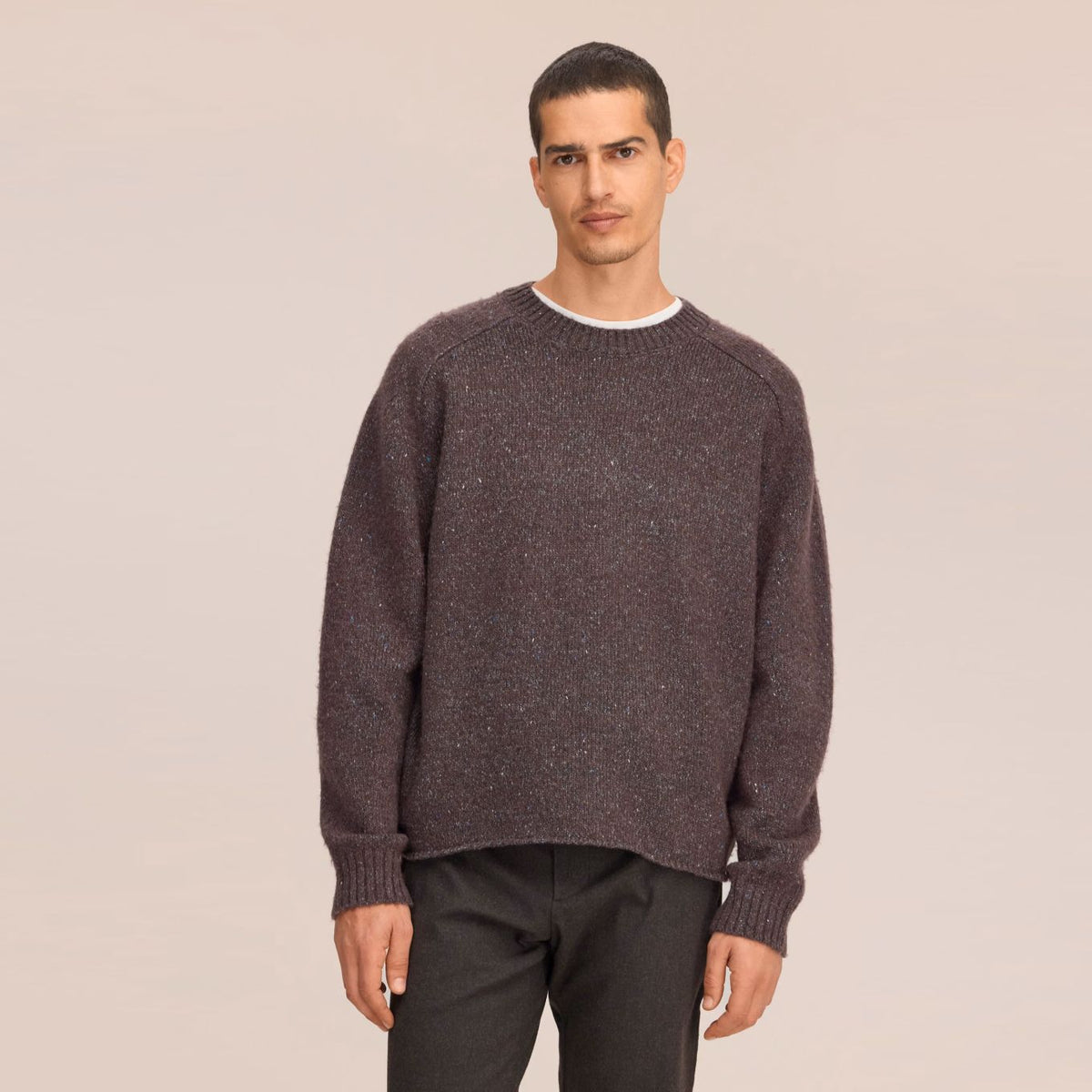 NN.07 Jim Knit Sweater Bruin