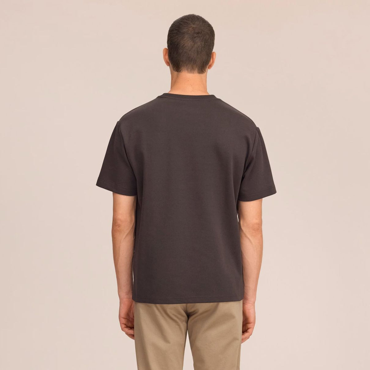 NN.07 Nat Logo T-shirt Bruin
