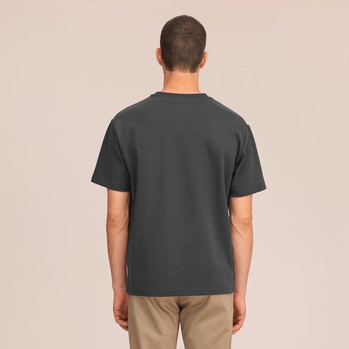NN.07 Nat Logo T-shirt Anthrazit