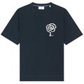 NN.07 Pedro EMB T-shirt Navy