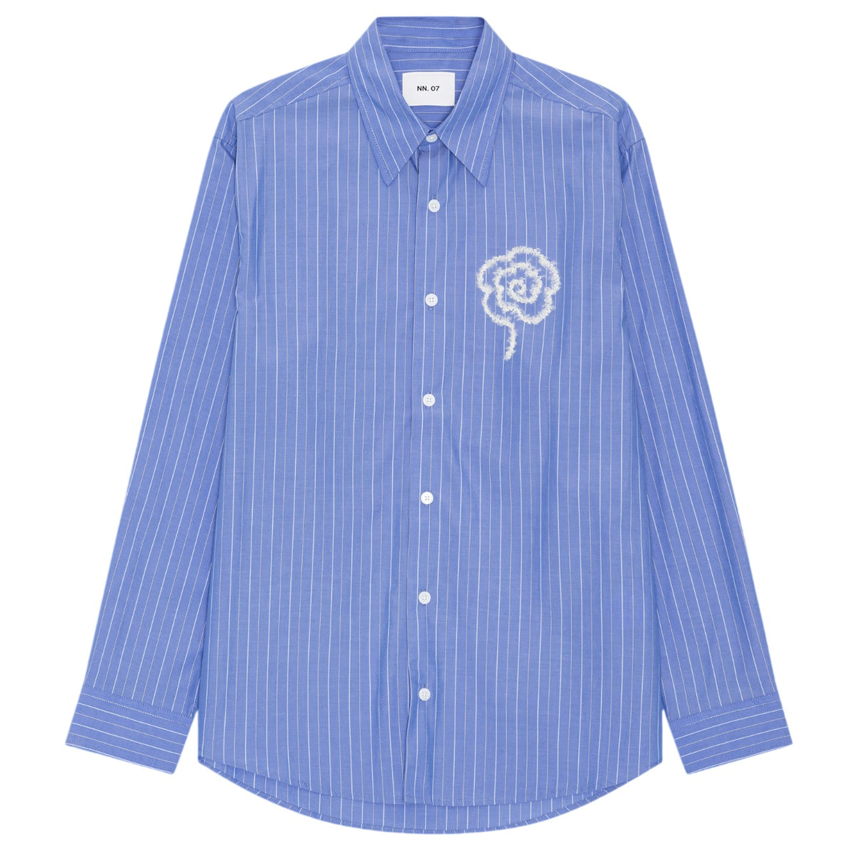 NN.07 Quinsy Overhemd Blauw