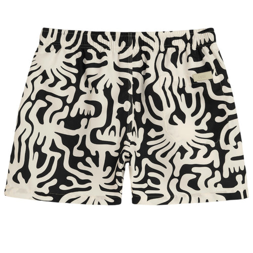 OAS Loefy Zwembroek Zwart/Off White