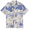 OAS Mystea Rocco Overhemd Blauw/Off White