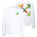 Off-White Brush Arrow Slim Sweater Wit
