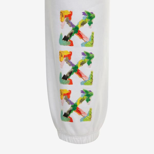 Off-White Brush Arrow Trainingsbroek Wit