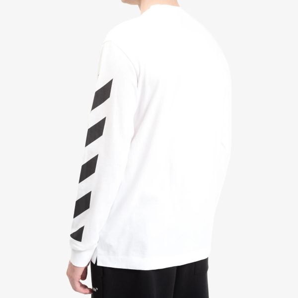 Off White Diagonal Helvetica Over Sweater Wit
