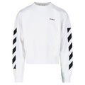 Off White Diagonal Helvetica Over Sweater Wit