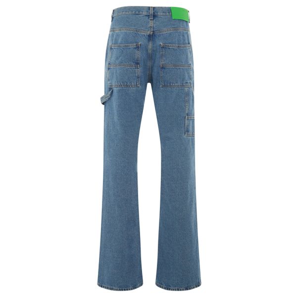 Off-White Flare Carpenter Jeans Blauw