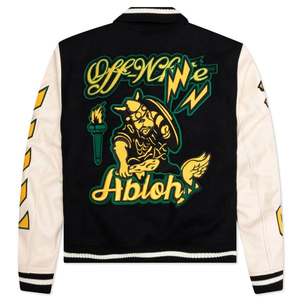 Off-White Graphic Varsity Jack Zwart