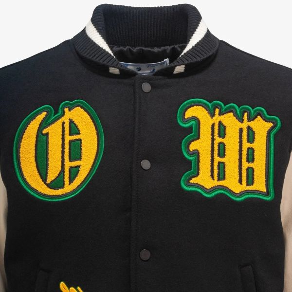 Off-White Graphic Varsity Jack Zwart