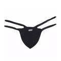 Off-White Off Bandana Mask Zwart