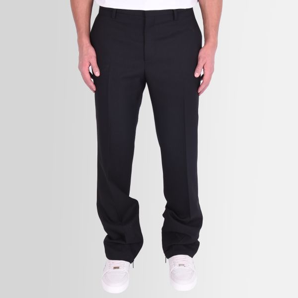 Off-White Techdrill Slim Zip Broek Zwart