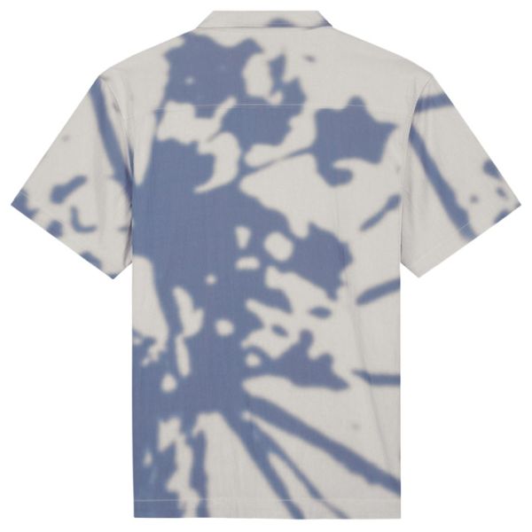 Olaf Abstract Dandelion Overhemd Off White/Blauw