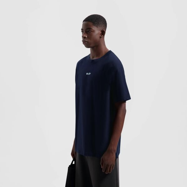 Olaf Block T-shirt Navy