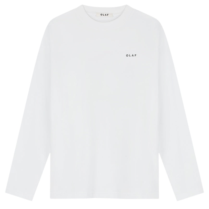 Olaf Broken Plate Longsleeve T-shirt Wit