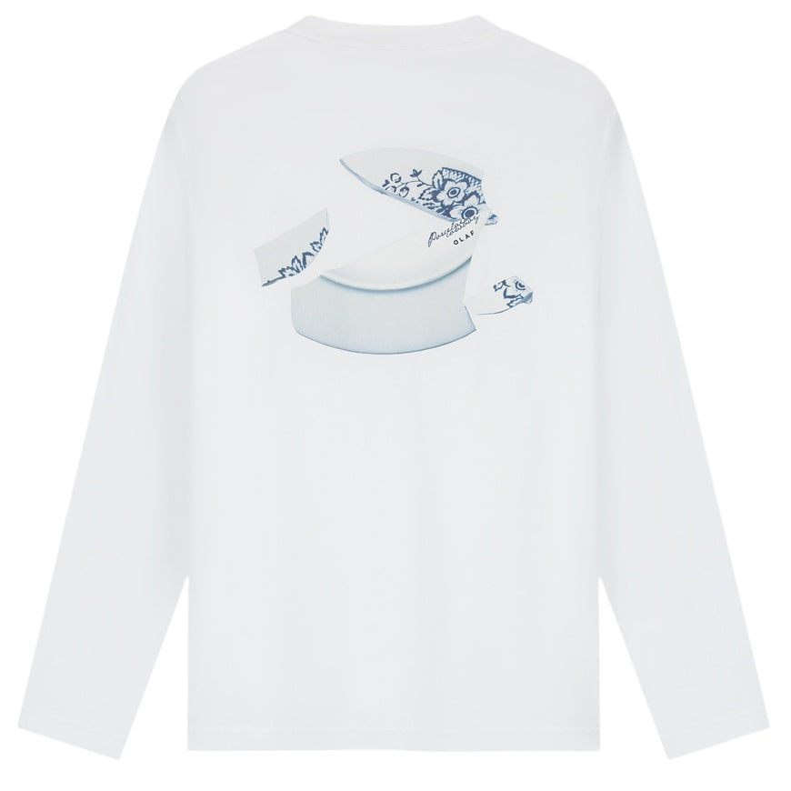 Olaf Broken Plate Longsleeve T-shirt Wit
