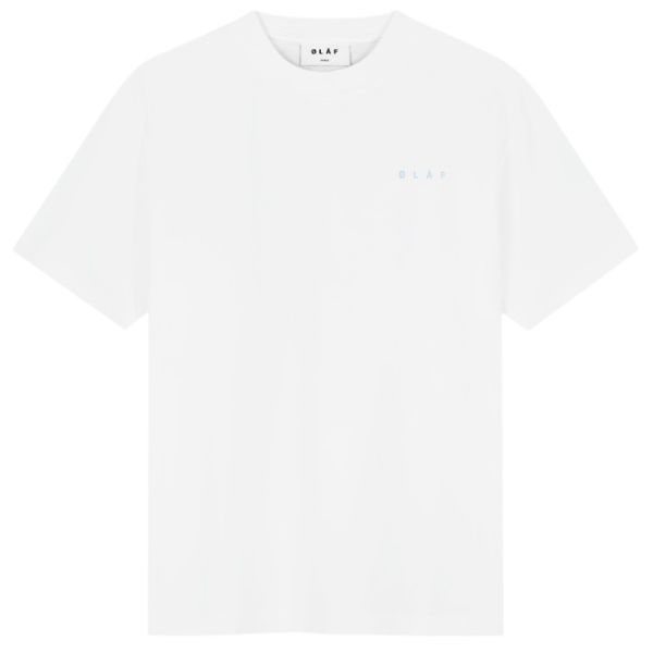 Olaf Brushstroke Face T-shirt Wit
