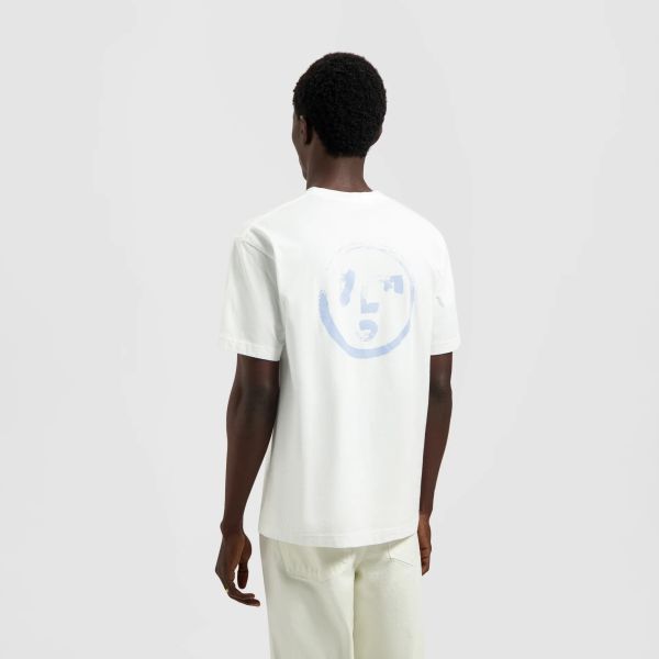Olaf Brushstroke Face T-shirt Wit