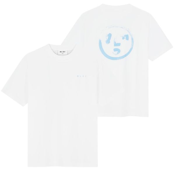 Olaf Brushstroke Face T-shirt Wit