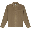 Olaf Corduroy Boxy Overshirt Donker Groen